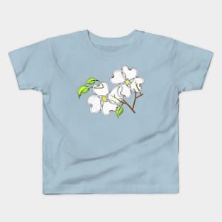 White Dogwood Kids T-Shirt